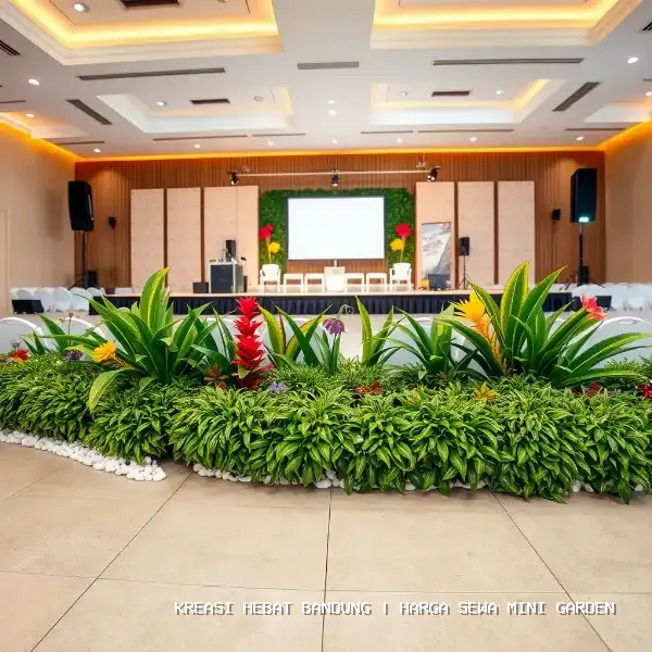 harga sewa mini garden Bandung