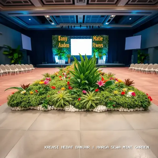 harga sewa mini garden Banjar