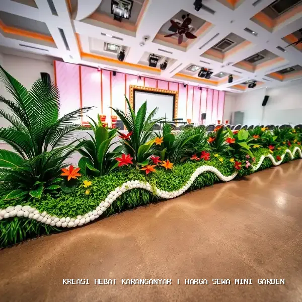 harga sewa mini garden Karanganyar