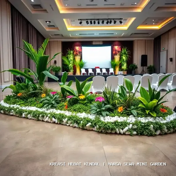 harga sewa mini garden Kendal