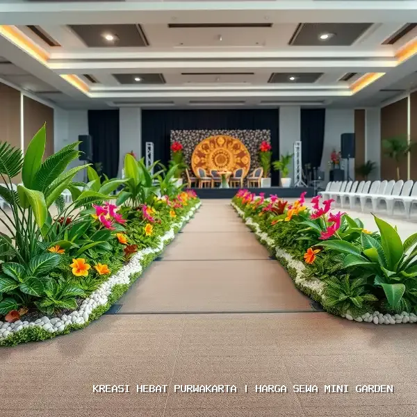 harga sewa mini garden Purwakarta