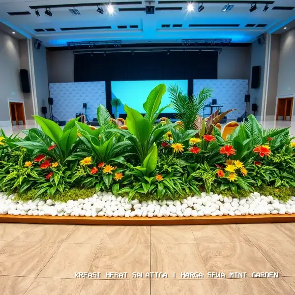 harga sewa mini garden Salatiga