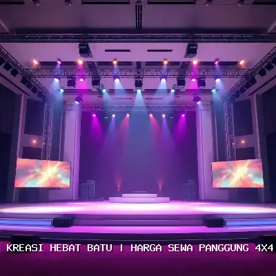 harga sewa panggung 4x4 Batu