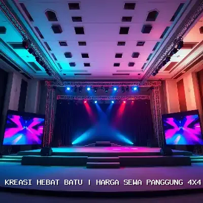 Harga Sewa Panggung 4×4 Batu