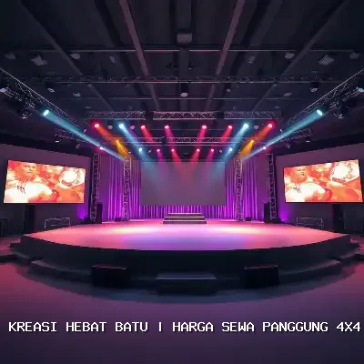 Harga Sewa Panggung 4×4 Batu