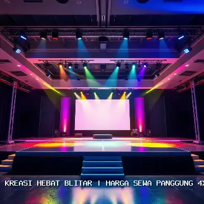 harga sewa panggung 4x4 Blitar