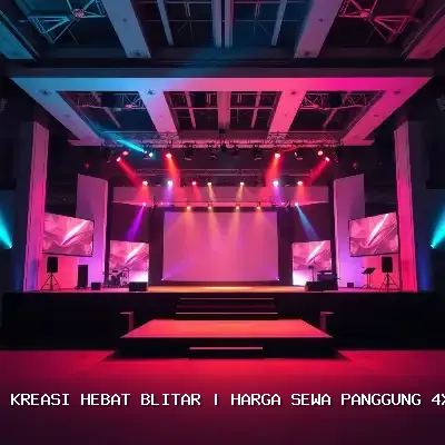 Harga Sewa Panggung 4×4 Blitar