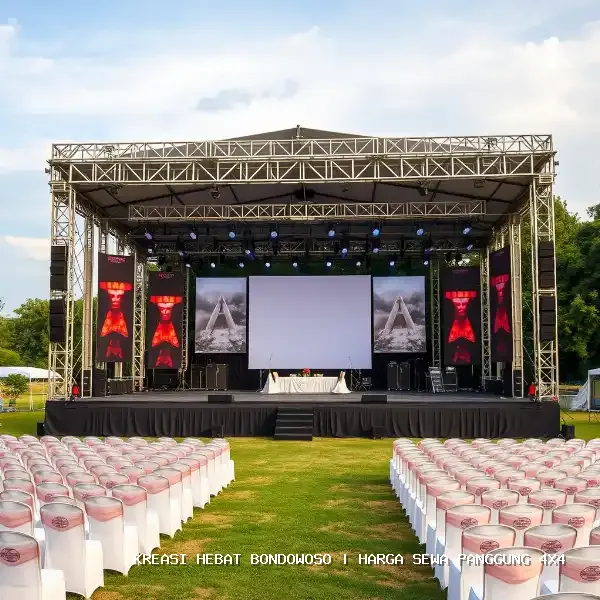 Harga Sewa Panggung 4×4 Bondowoso