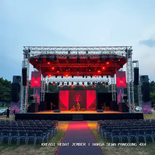 Harga Sewa Panggung 4×4 Jember