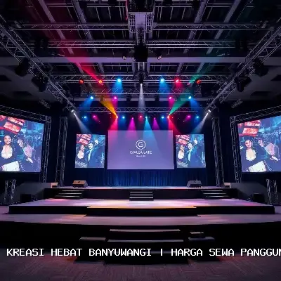 Harga Sewa Panggung 4×6 Banyuwangi