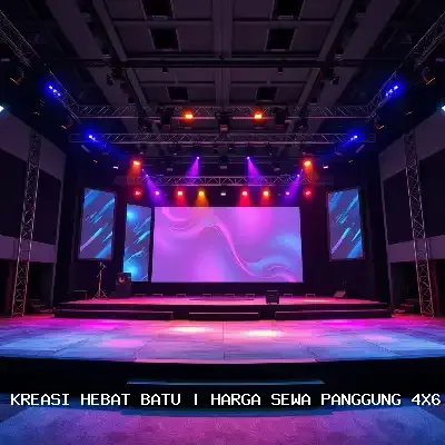 Harga Sewa Panggung 4×6 Batu