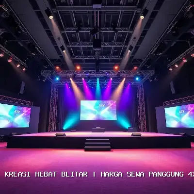 harga sewa panggung 4x6 Blitar