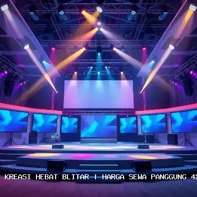 Harga Sewa Panggung 4×6 Blitar