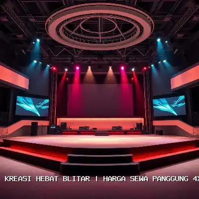 Harga Sewa Panggung 4×6 Blitar