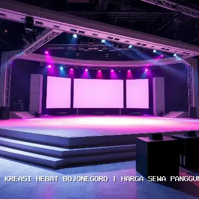 Harga Sewa Panggung 4×6 Bojonegoro