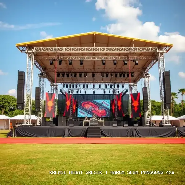 harga sewa panggung 4x6 Gresik