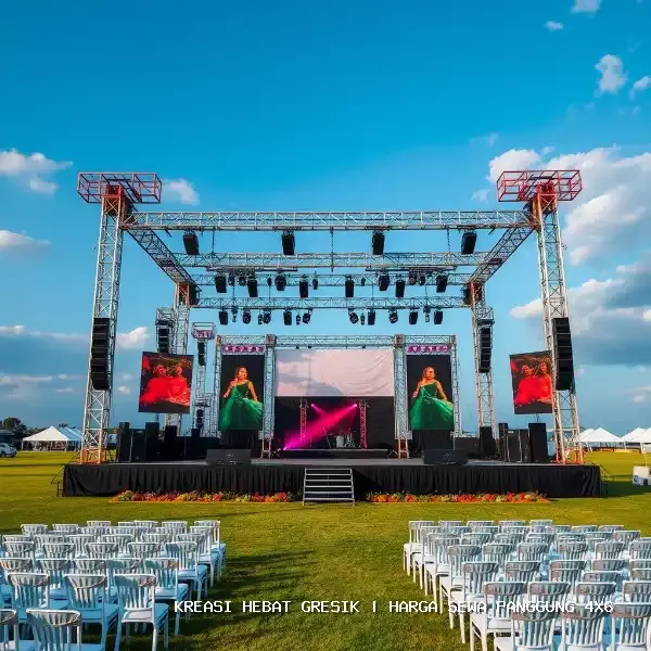 Harga Sewa Panggung 4×6 Gresik