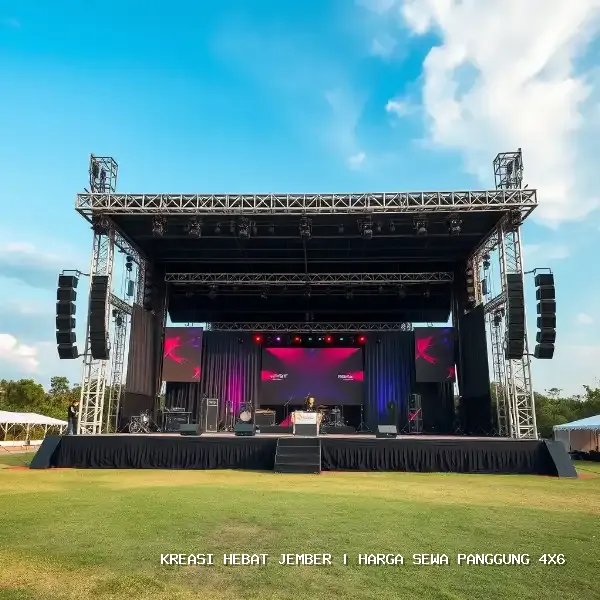 Harga Sewa Panggung 4×6 Jember
