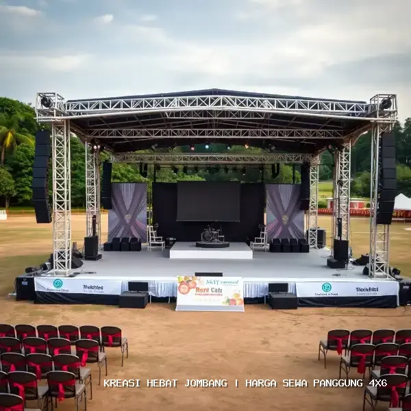 harga sewa panggung 4x6 Jombang