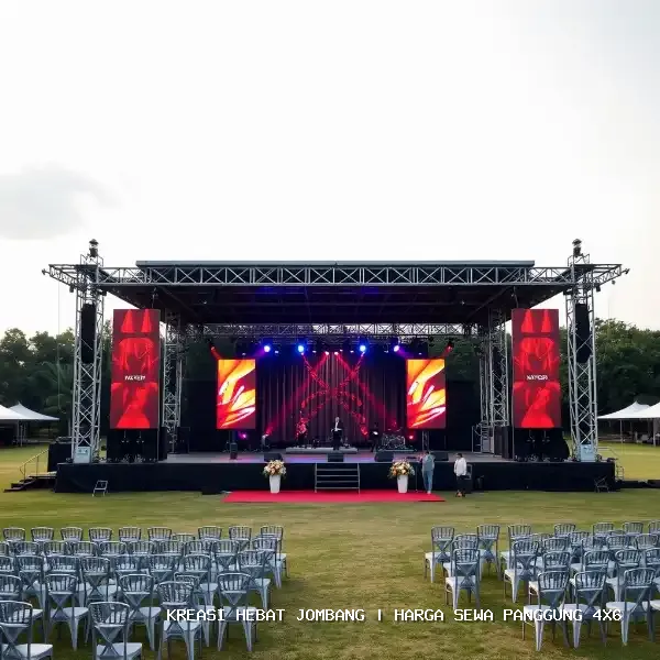 Harga Sewa Panggung 4×6 Jombang