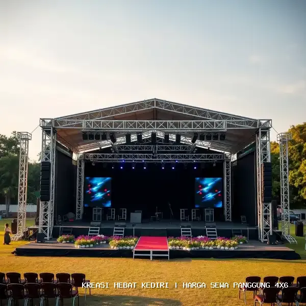 Harga Sewa Panggung 4×6 Kediri
