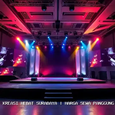 harga sewa panggung 4x6 Surabaya