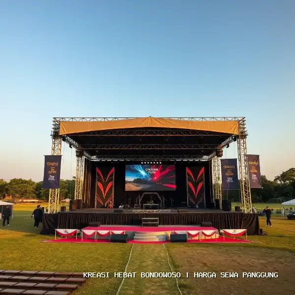harga sewa panggung Bondowoso