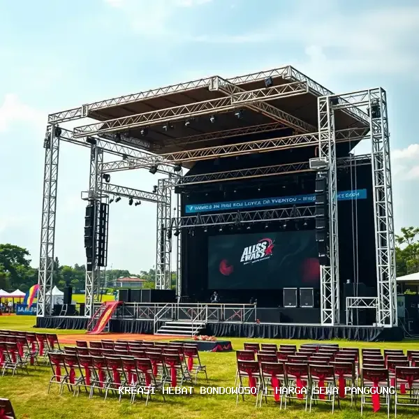 Harga Sewa Panggung Bondowoso