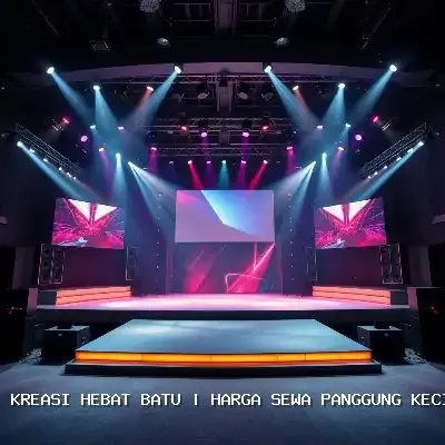 harga sewa panggung kecil Batu