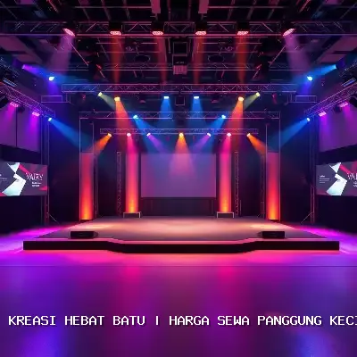 Harga Sewa Panggung Kecil Batu