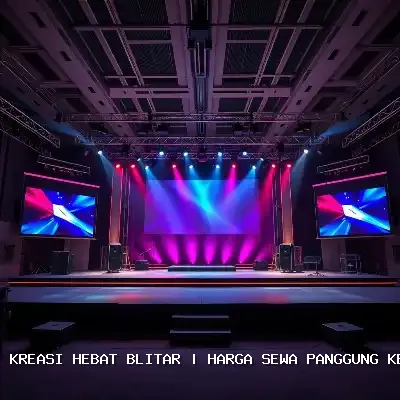 harga sewa panggung kecil Blitar