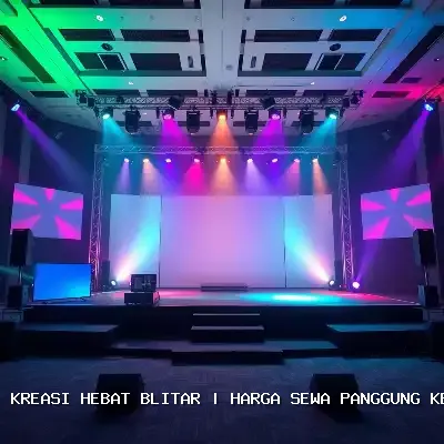 Harga Sewa Panggung Kecil Blitar