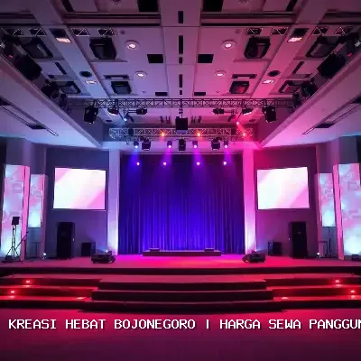 Harga Sewa Panggung Kecil Bojonegoro