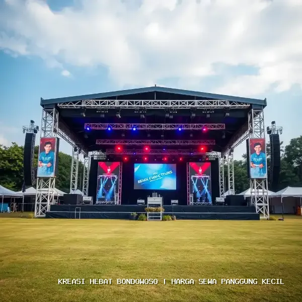 harga sewa panggung kecil Bondowoso