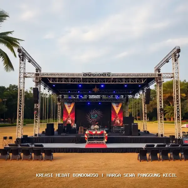 Harga Sewa Panggung Kecil Bondowoso