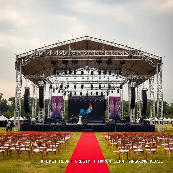 harga sewa panggung kecil Gresik