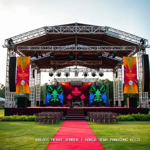 Harga Sewa Panggung Kecil Jember