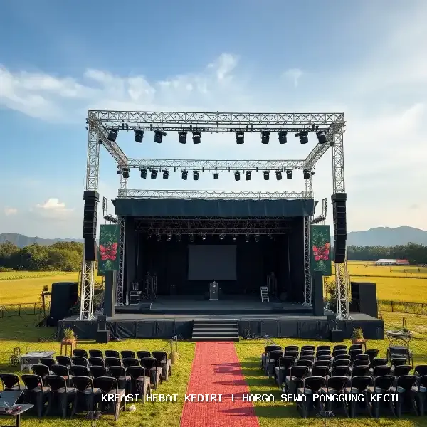 harga sewa panggung kecil Kediri