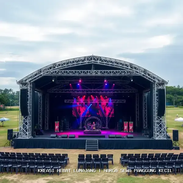harga sewa panggung kecil Lumajang