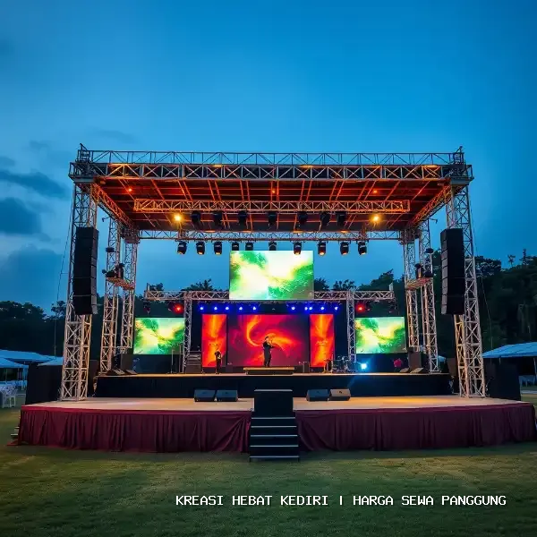harga sewa panggung Kediri