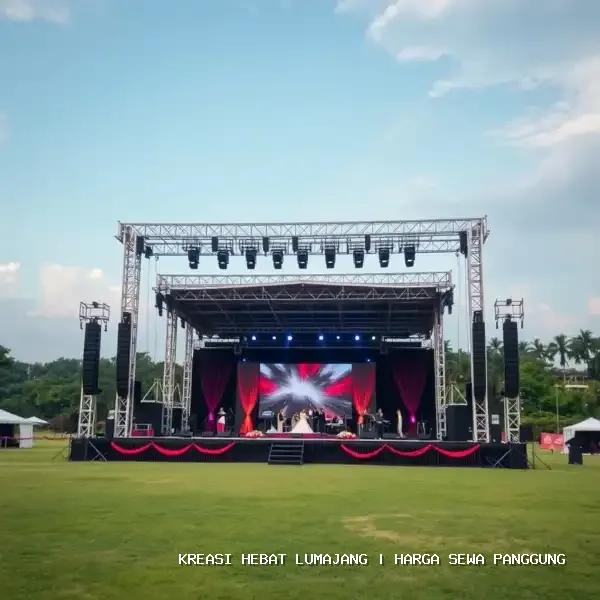 harga sewa panggung Lumajang