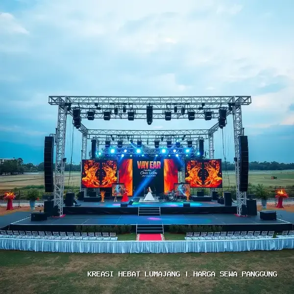Harga Sewa Panggung di Lumajang