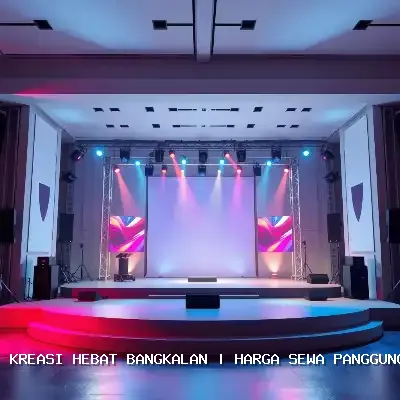 harga sewa panggung rigging 4x6 Bangkalan