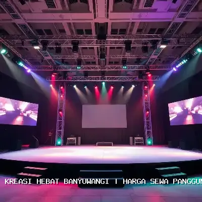 Harga Sewa Panggung Rigging 4×6 Banyuwangi