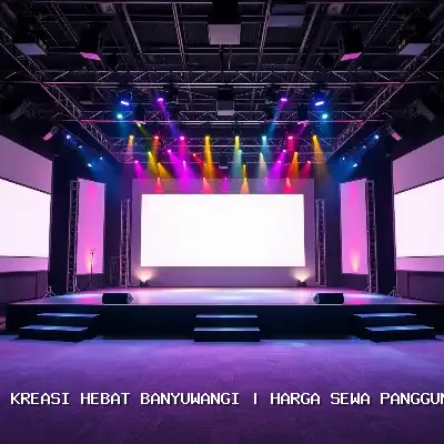 Harga Sewa Panggung Rigging 4×6 Banyuwangi