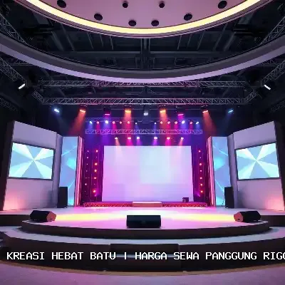 Harga Sewa Panggung Rigging 4×6 Batu