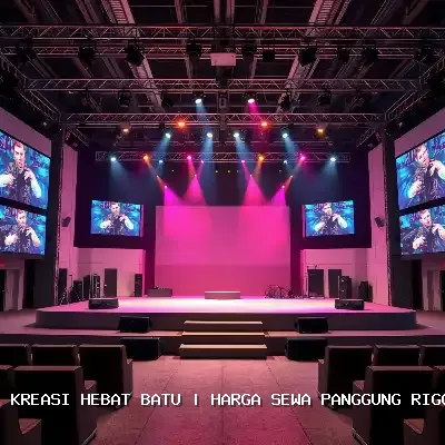 Harga Sewa Panggung Rigging 4×6 Batu