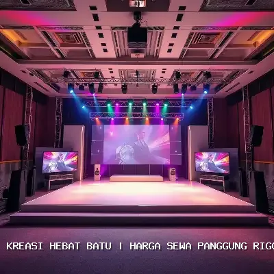 Harga Sewa Panggung Rigging 4×6 Batu