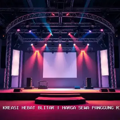 Harga Sewa Panggung Rigging 4×6 Blitar