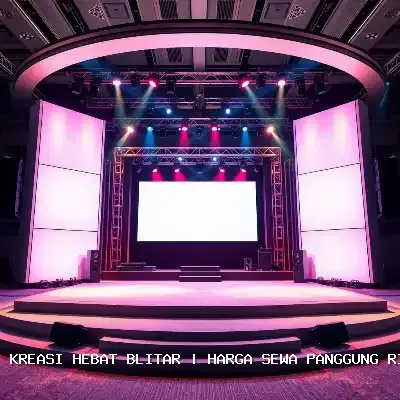 Harga Sewa Panggung Rigging 4×6 Blitar